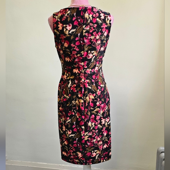 Anne Klein sleeveless floral print summer dress. Size Small - Picture 6 of 10